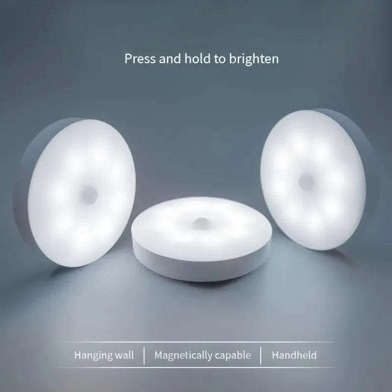 Nachtlamp led bewegingssensor magnetisch usb oplaadbaar