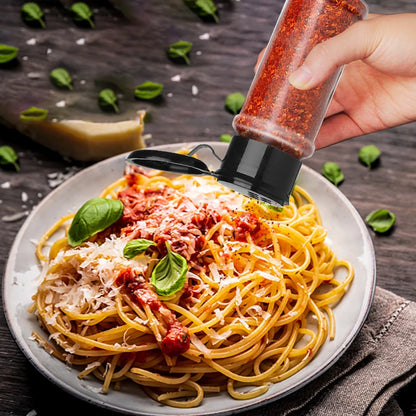 Uitschuifbaar kruidenrek voor zeven potjes met zelfklevende wandmontage