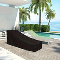 Loungestoelhoes zwart 210D