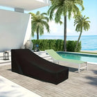 Zwarte Hoes voor Loungestoel | Tuinstoelhoes Buiten 210D