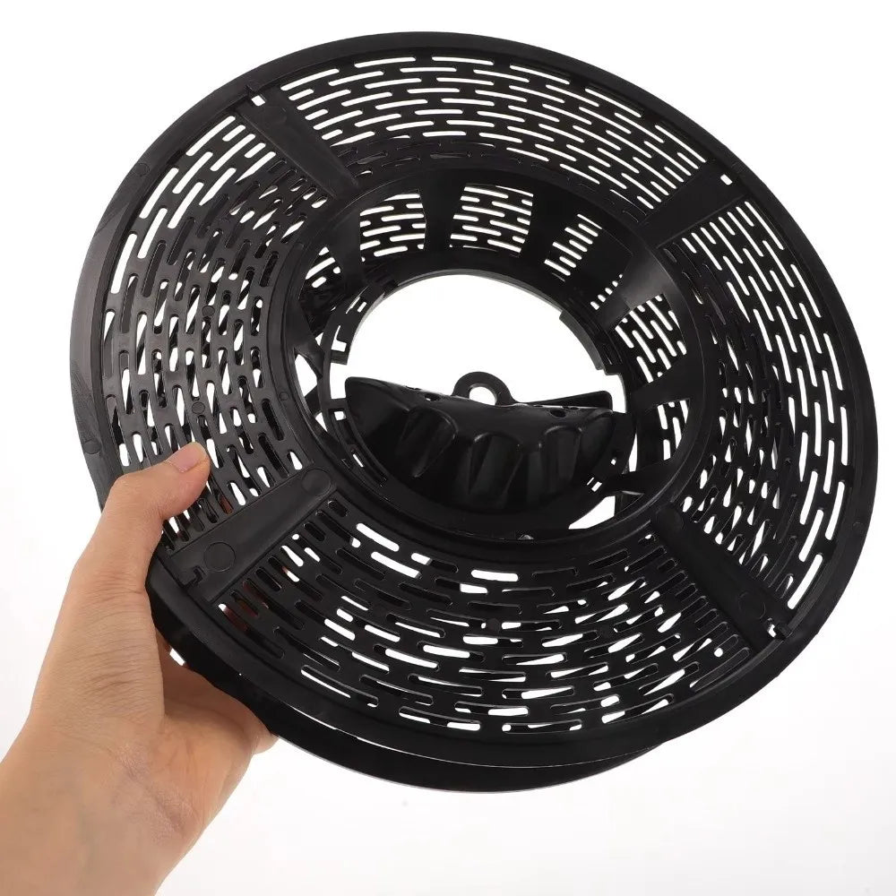Kabeloproller PC plastic 27 cm zwart groen