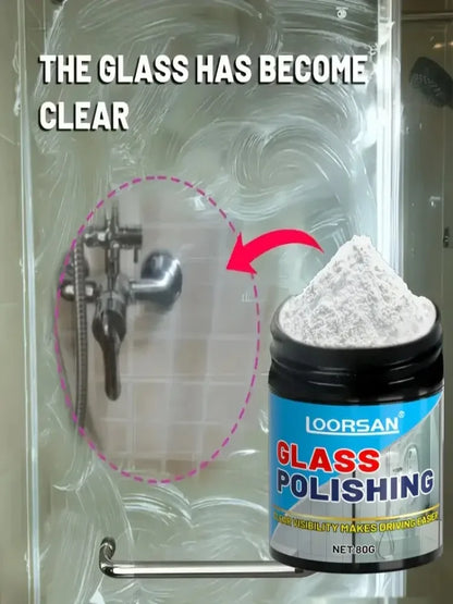 Glaspolijstpoeder voor auto en huisglas