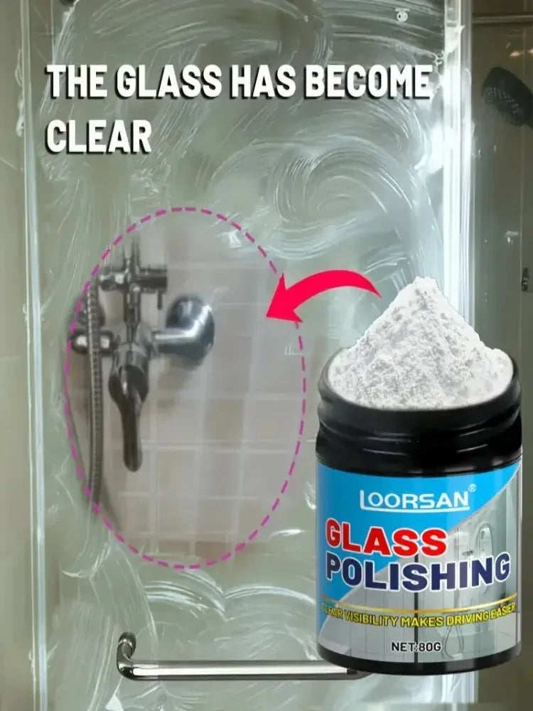 Glaspolijstpoeder voor auto en huisglas