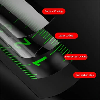 Meetlint 5m fluorescerend waterdicht