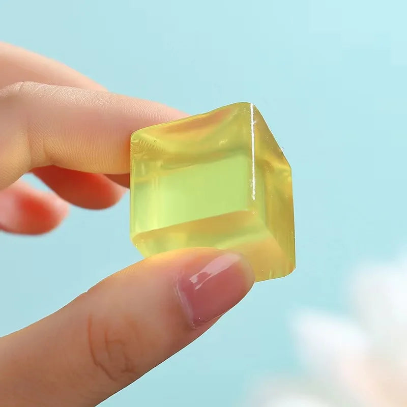 Squishy kubus fidget speelgoed pastel