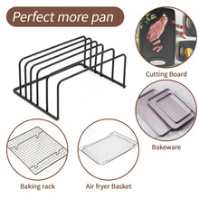 Metalen rek met 5 lagen voor snijplanken en bakvormen