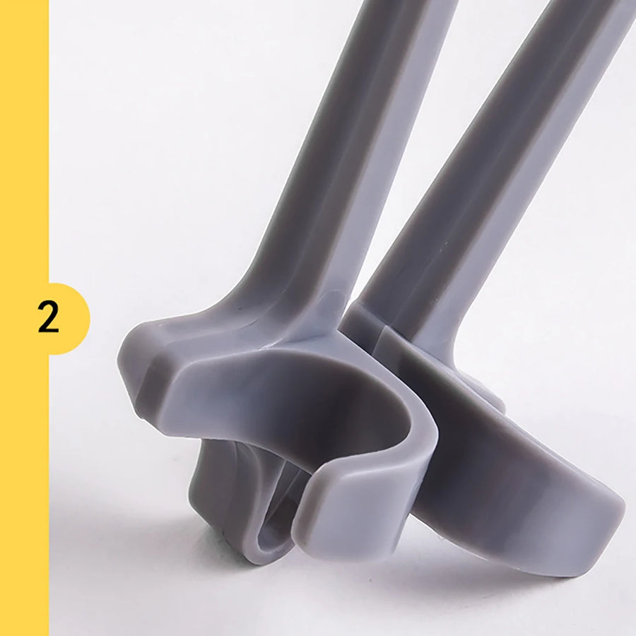 Vinger eetstokjes plastic 9,5 cm