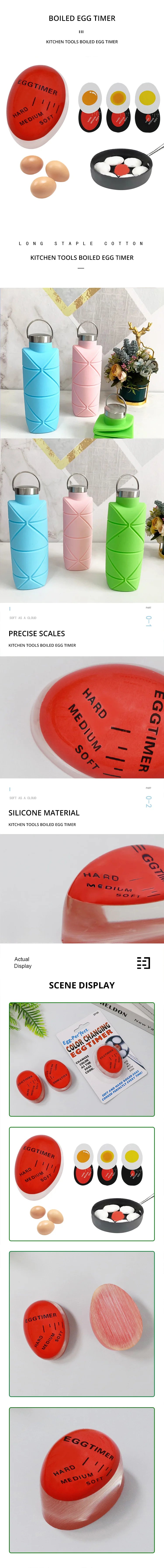 Ei-timer kleurveranderend resin rood