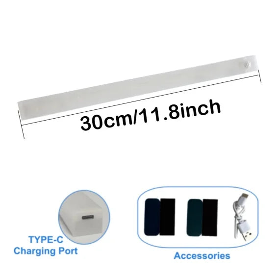 LED strip oplaadbaar draadloos 10-50 cm