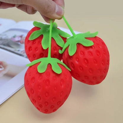 Squishy fidget toy fruitvorm