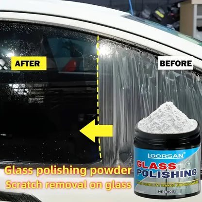 Glaspolijstpoeder voor auto en huisglas