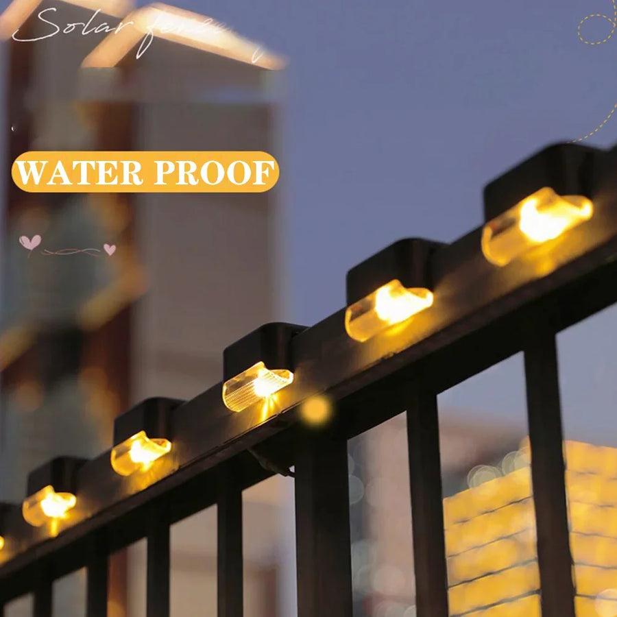 Solar LED buitenlamp warm wit IP66 dimbaar