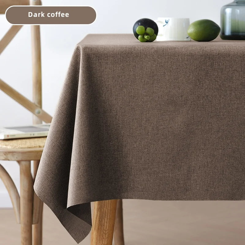 Tafelkleed rechthoekig katoen polyester waterdicht olieafstotend