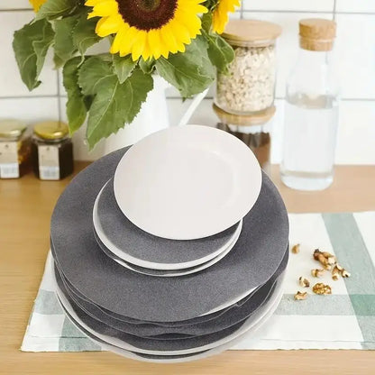 Ronde Vilt Potbeschermers Set - 15 Stuks