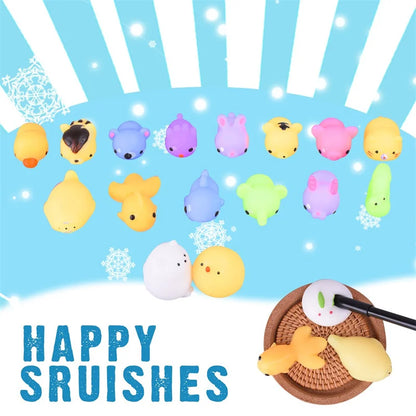 Mochi squishies antistress figuurtjes