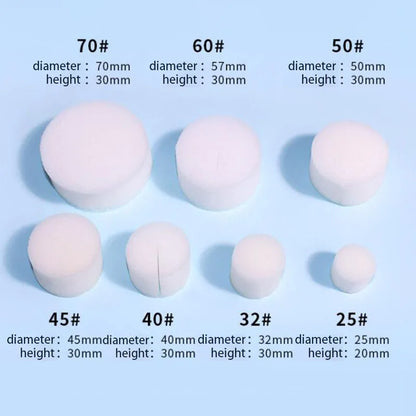 Hydroponische Kweekset met Mesh Potten en Sponzen (50 stuks)