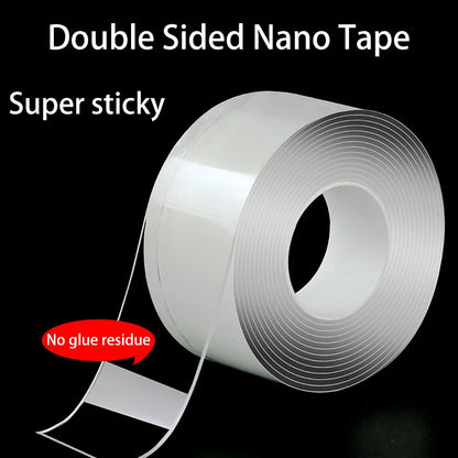 Nano tape dubbelzijdig 5m herbruikbaar waterdicht