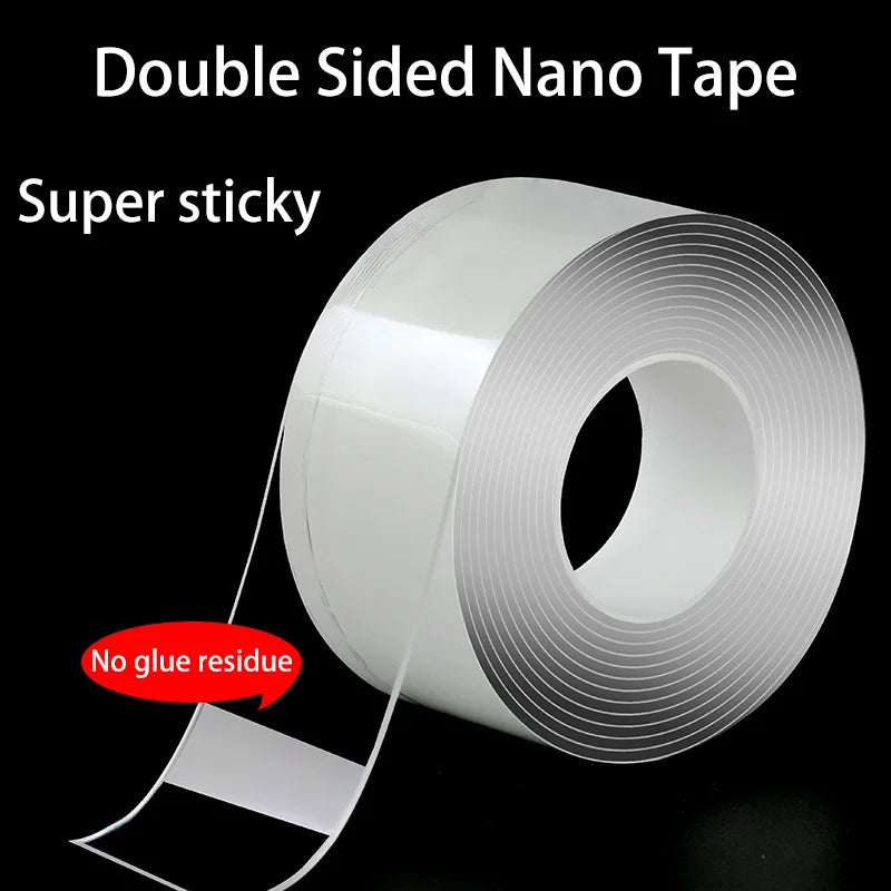 Nano tape dubbelzijdig 5m herbruikbaar waterdicht