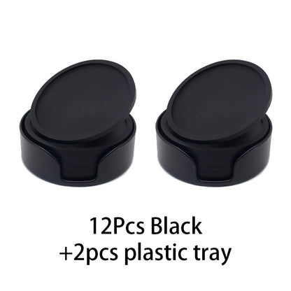 Onderzetters siliconen 6 stuks Ø10 cm