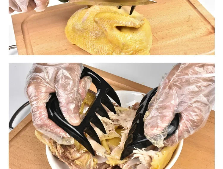 Vleesklauwen kunststof vlees shredder