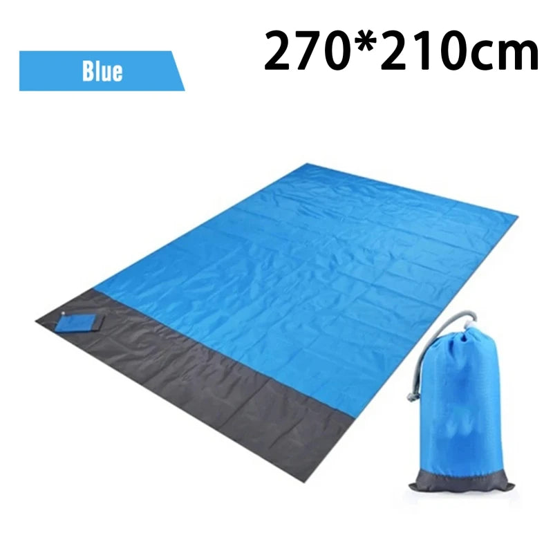 Strandmat extra groot waterdicht zandvrij