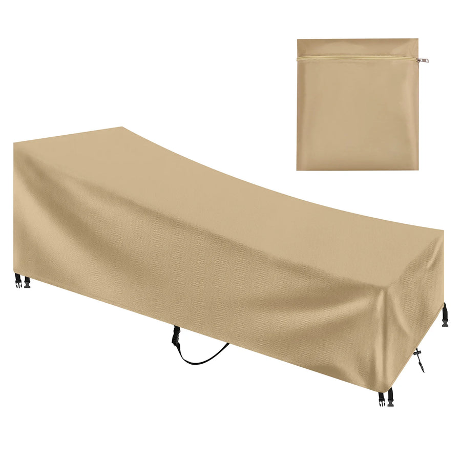 Sun Lounger Protective Cover Waterproof and UV-Resistant