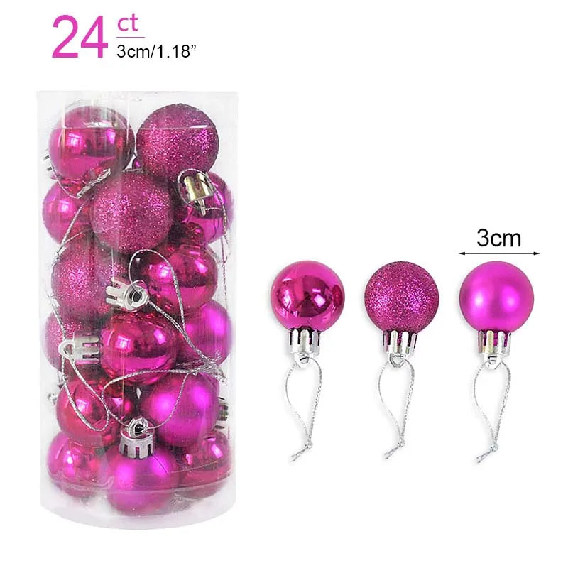 Kerstballen set decoratie