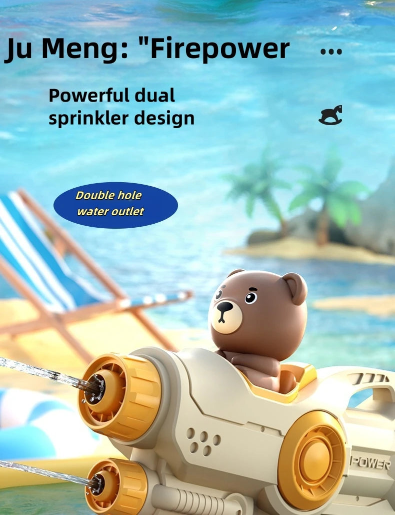 Dual Water Pistol for Kids (3-6 years) | For Outdoor Water Fun