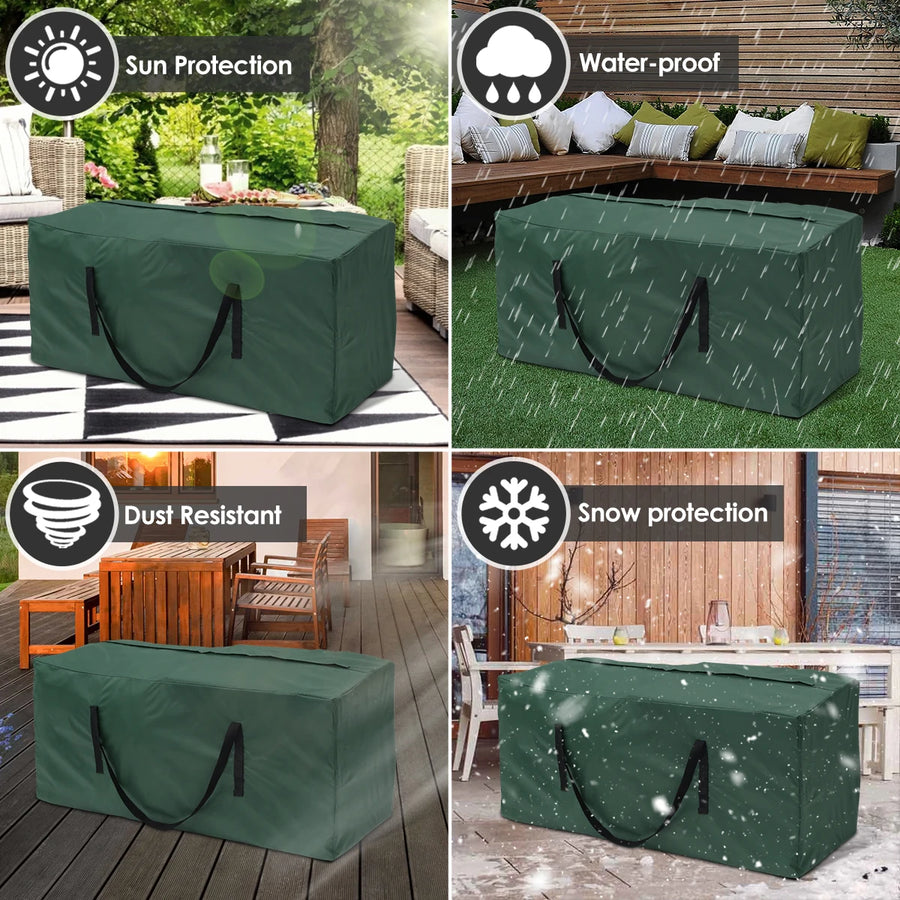 Opbergtas tuinkussens 173x76x51 cm Oxford waterdicht
