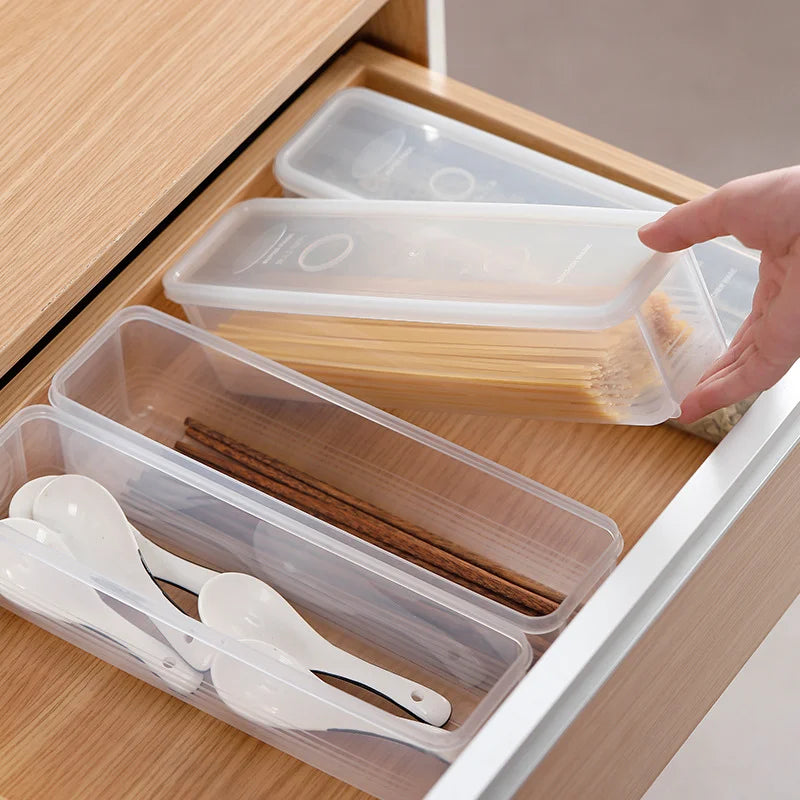 Spaghetti Storage Container Transparent