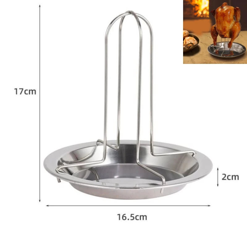 Grillrek kipdrumsticks 14 plekken met druppelpan
