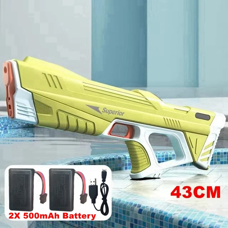 Electric Water Gun Automatic – 43 cm – For Kids and Adults