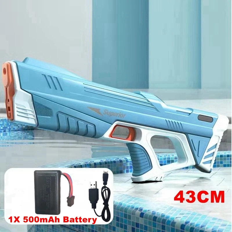 Electric Water Gun Automatic – 43 cm – For Kids and Adults