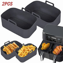 Siliconen airfryer bakvorm rechthoekig