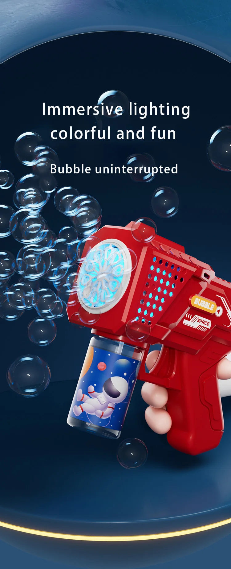 Bubbelgun 10-gaats ABS-plastic