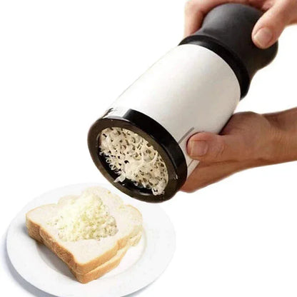 Handzame rasp van abs en roestvrij staal voor kaas, chocolade en boter