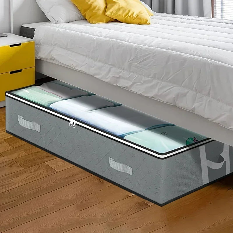 Opbergbox onder bed 120x33x18 cm stofvrij