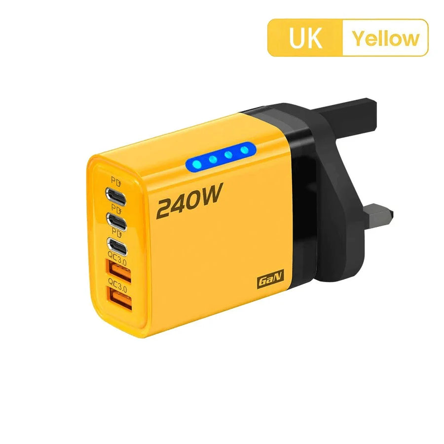 120W USB C  snellader EU stekker