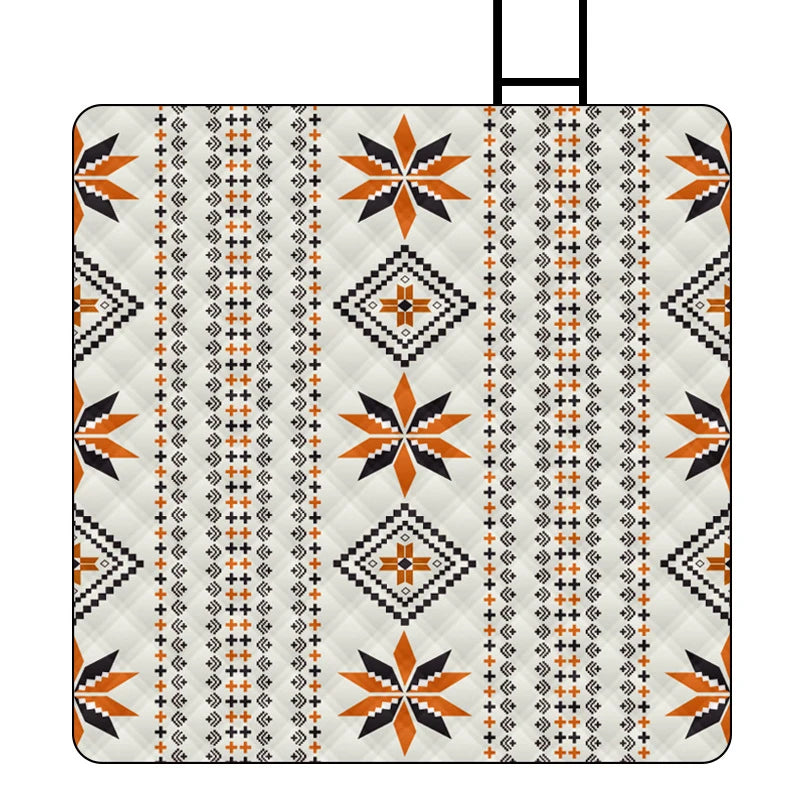 Picknickmat 200x200 cm vochtbestendig machinewasbaar