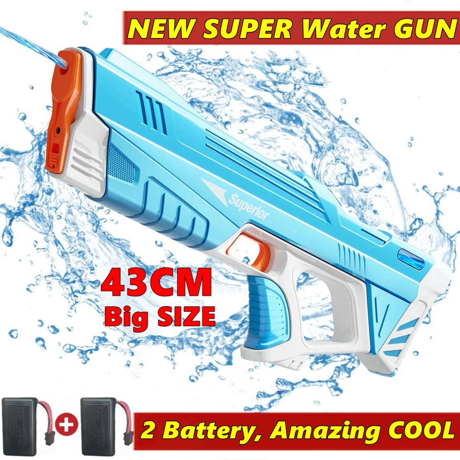 Electric Water Gun Automatic – 43 cm – For Kids and Adults