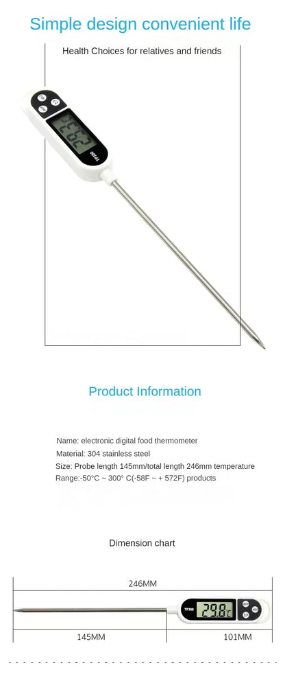 TP300 Digital Kitchen Meat Thermometer