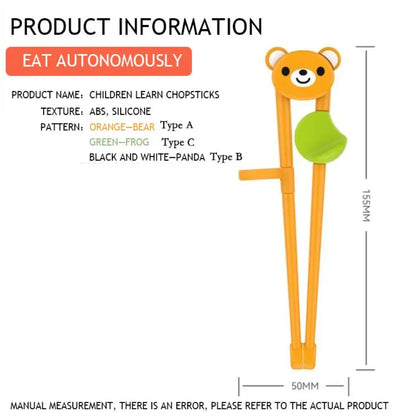 Oefen Eetstokjes met Antislip Hulphouder voor Kinderen