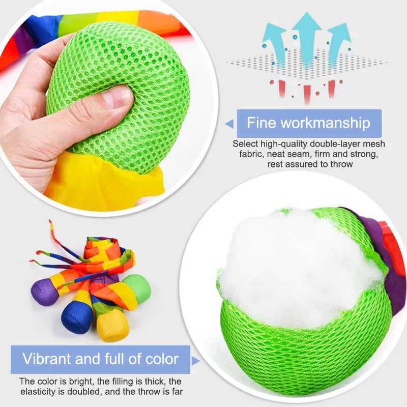 Speelobject regenboog 95 cm doek