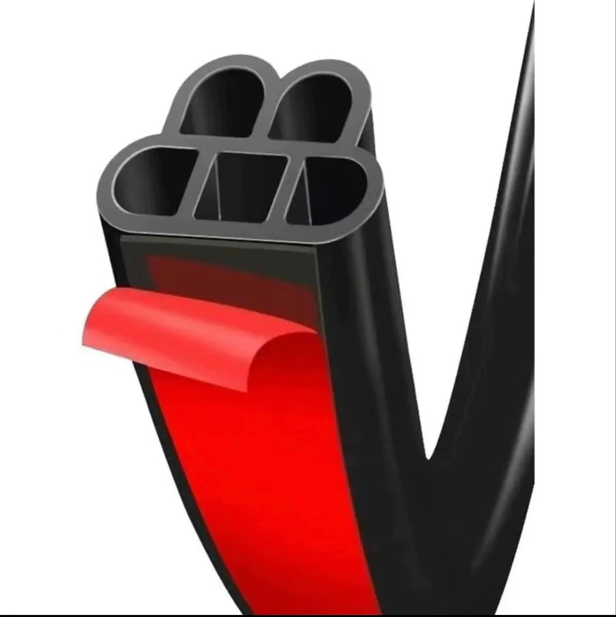 Zelfklevende siliconen tochtstrip deur raam