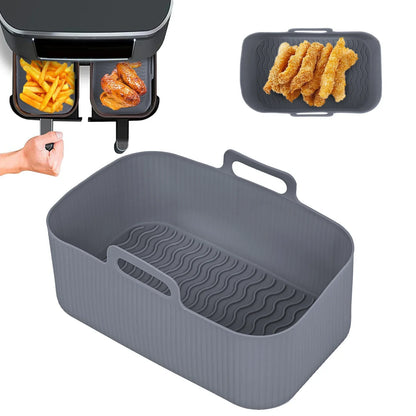 Siliconen airfryer bakvorm rechthoekig