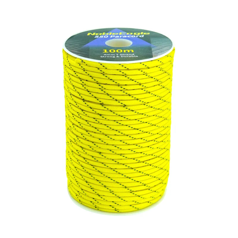 Stevig touw / Reflectief Paracord 4 mm 7 strengs