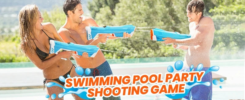 Electric Water Gun Automatic – 43 cm – For Kids and Adults
