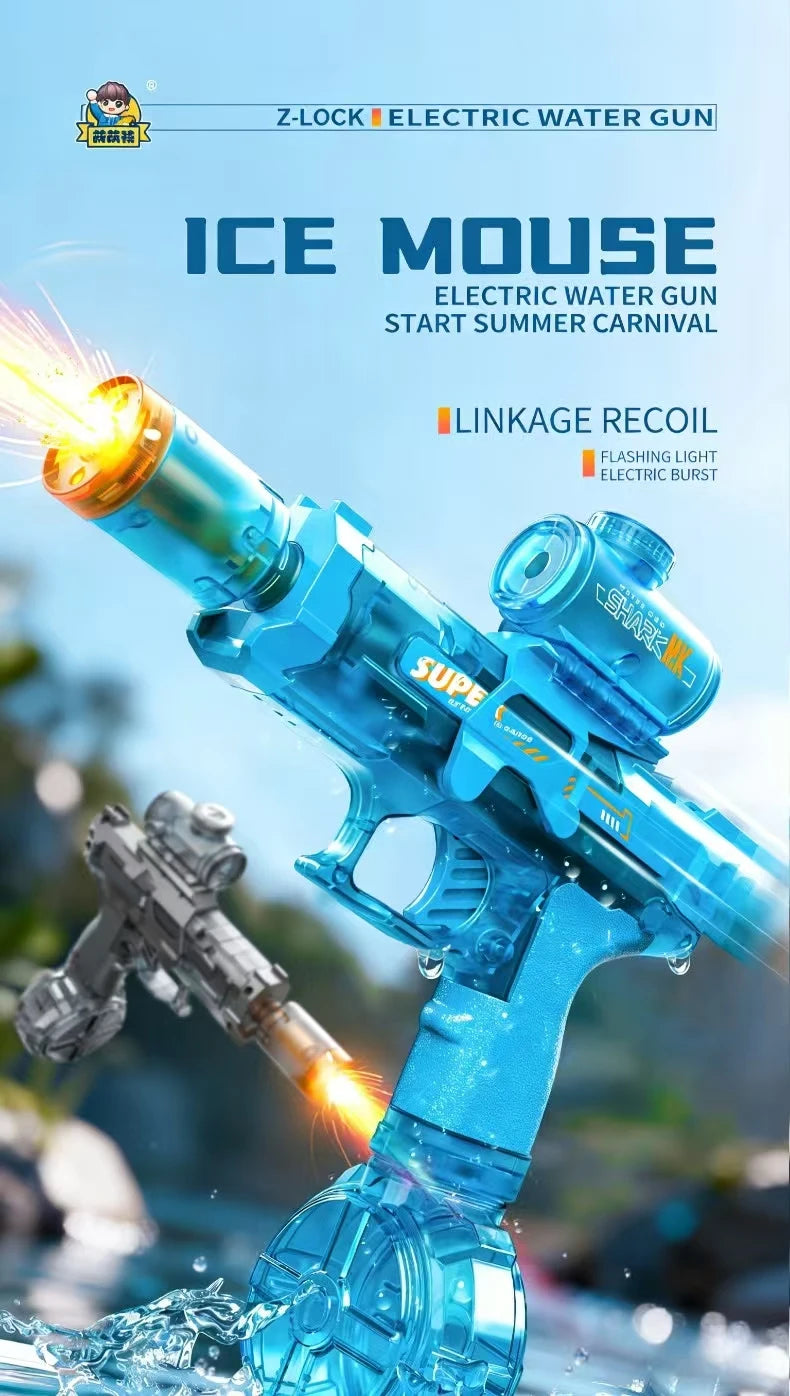 Elektrisch waterpistool met LED grote capaciteit