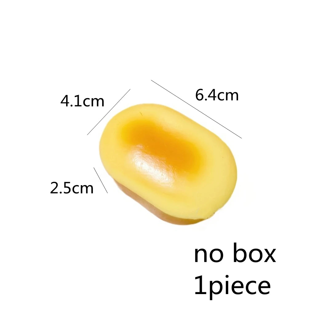 Squishy speeltje kaasbroodje