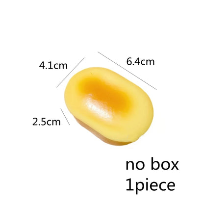 Squishy speeltje kaasbroodje